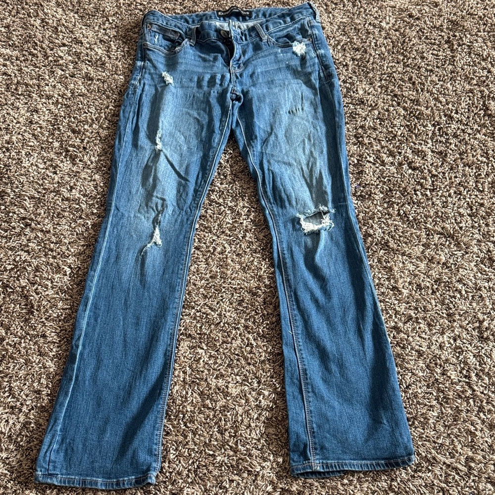 Express Stylish Blue Women's Jeans